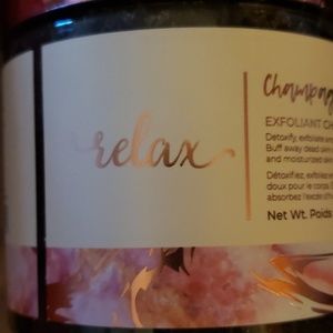 Relax Champagne Charcoal Scrub